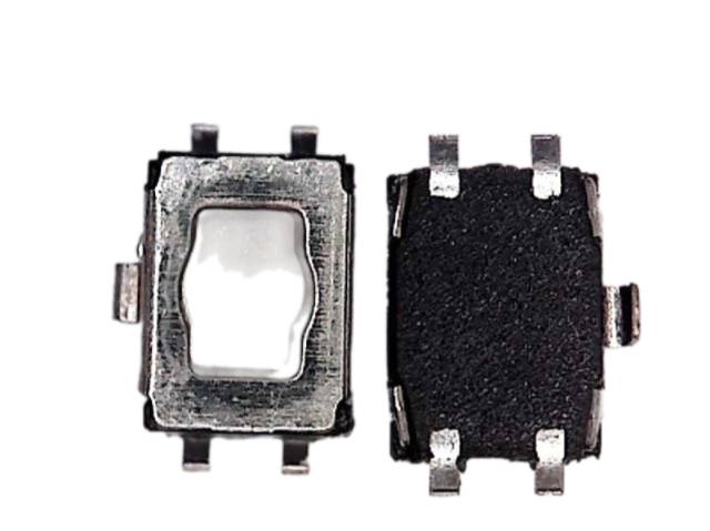 Mikrotlačítko SMD 4,7 x 3,5 mm - 2,5 mm výška, mobilní telefon, auto klíč, dálkové ovládání aut