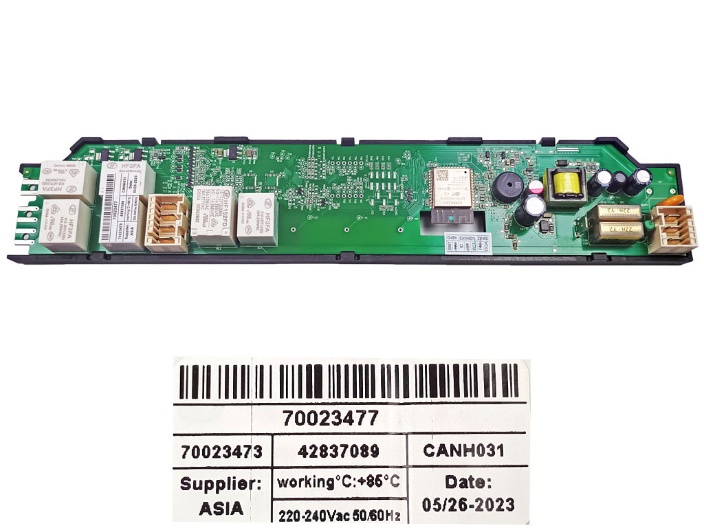 Modul elektroniky trouby 70023473 HAIER / CANDY / HOOVER, originál