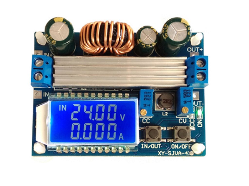 Modul nastavitelného zdroje  STEP-DOWN + STEP-UP 5,5 - 30V / 3A  univerzální použití, konvertuje nahoru i dolů