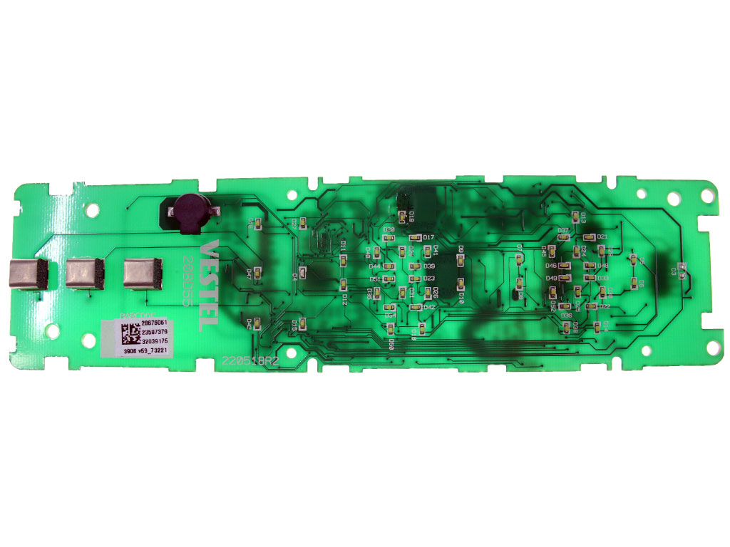 Modul ovládací jednotky displeje chladničky 32039175 VESTEL