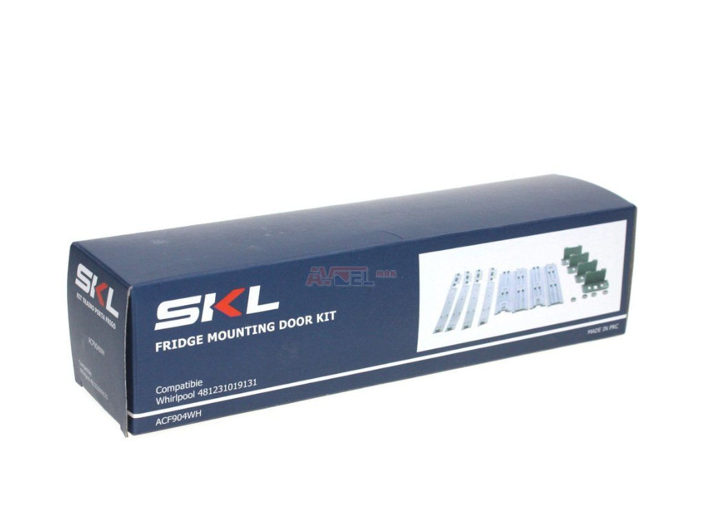 Montážní sada dveří pro vestavnou lednici 481231019131 WHIRLPOOL / INDESIT, náhrada