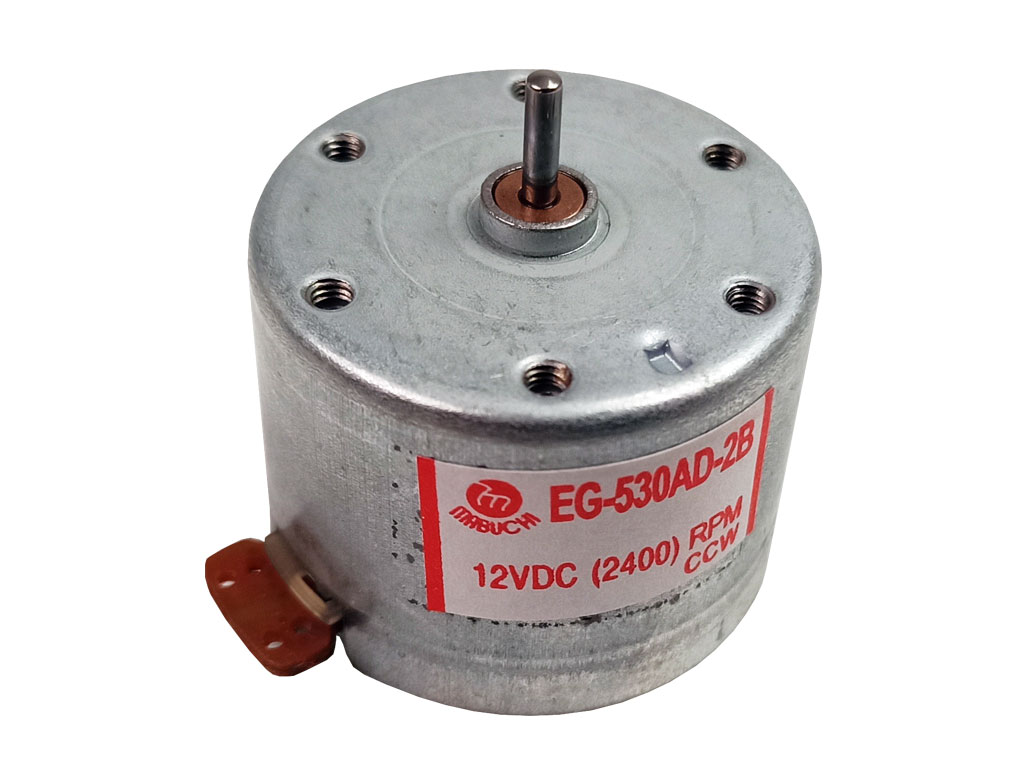 Motor magnetofonu 12V CCW levotočivý EG-530AD-2B Mabuchi