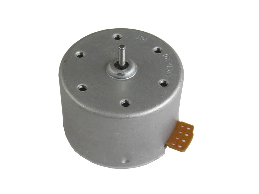 Motor magnetofonu 12V  CCW levotočivý Mabuchi EG-500YD-2B dvourychlostní