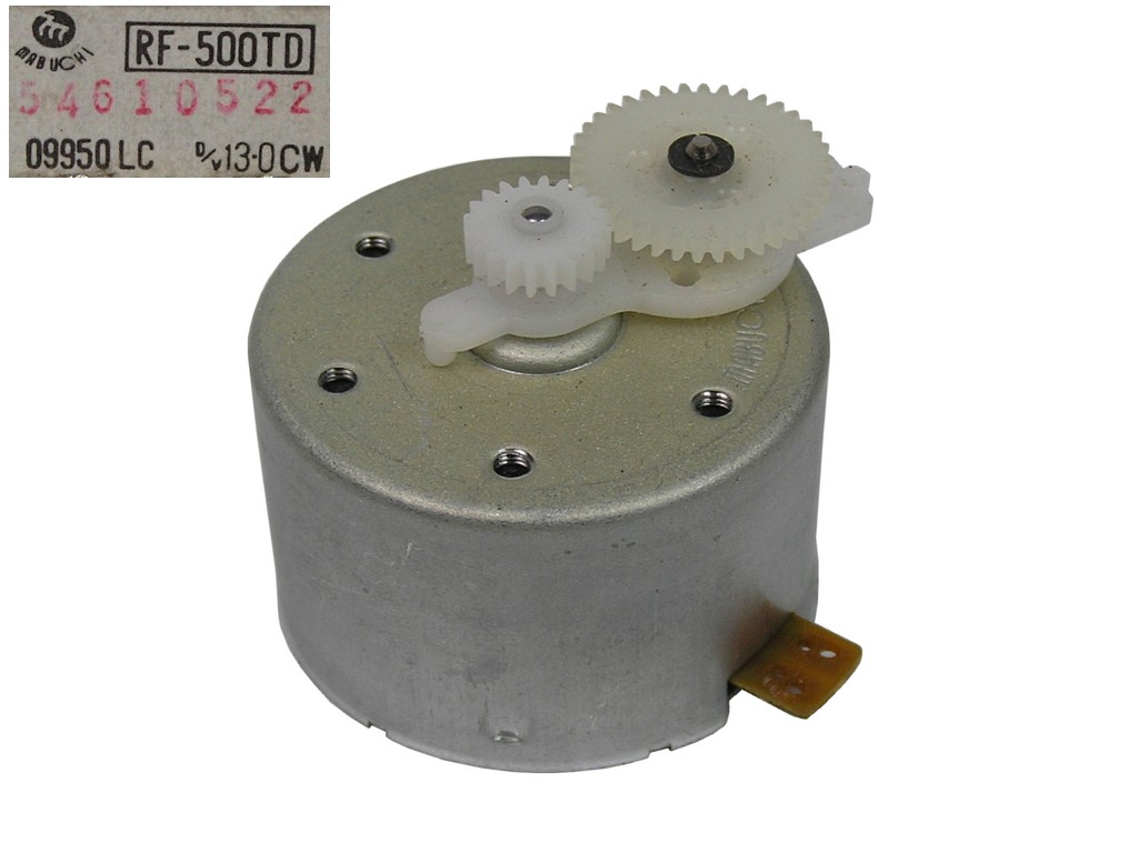 Motor magnetofonu 12V pomocný pro přivíjení a převíjení Mabuchi RF-500TD