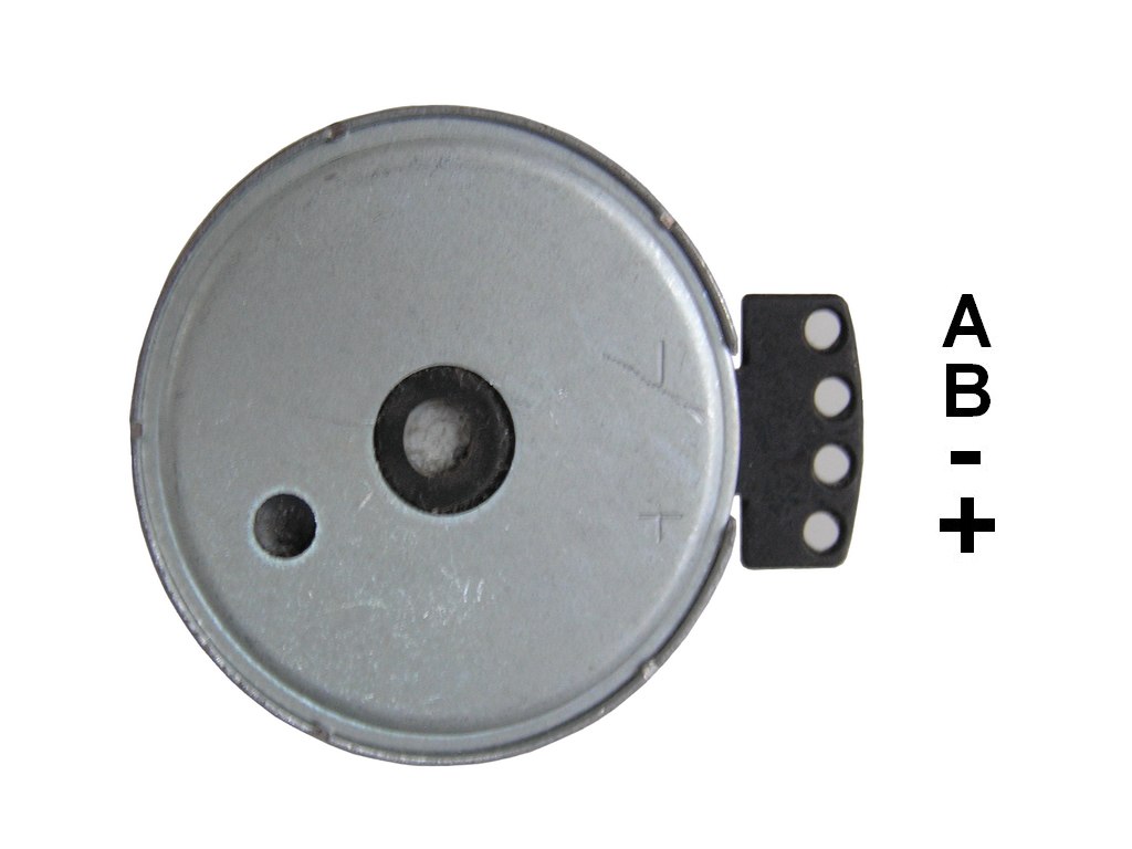 Motor magnetofonu 9V  CCW levotočivý Sharp HHB9L dvourychlostní