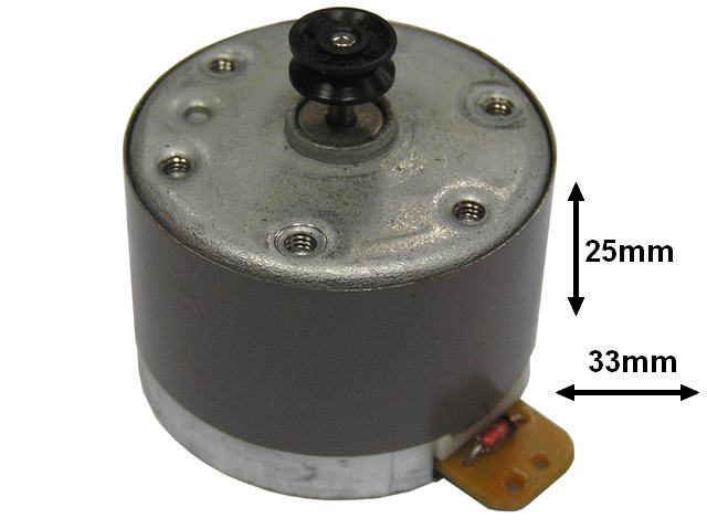Motor magnetofonu 9V CCW levotočivý malý - Mitsumi / Mabuchi