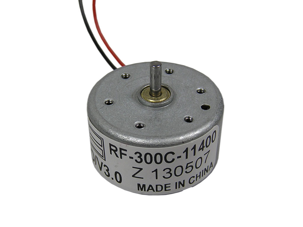 Motor unašeče CD/DVD jednotky 3V typ RF300C11400