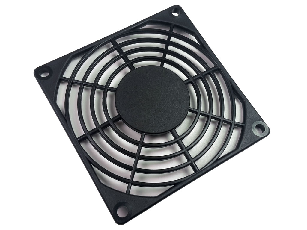Mřížka ventilátoru, plastová 80x80mm PB-08