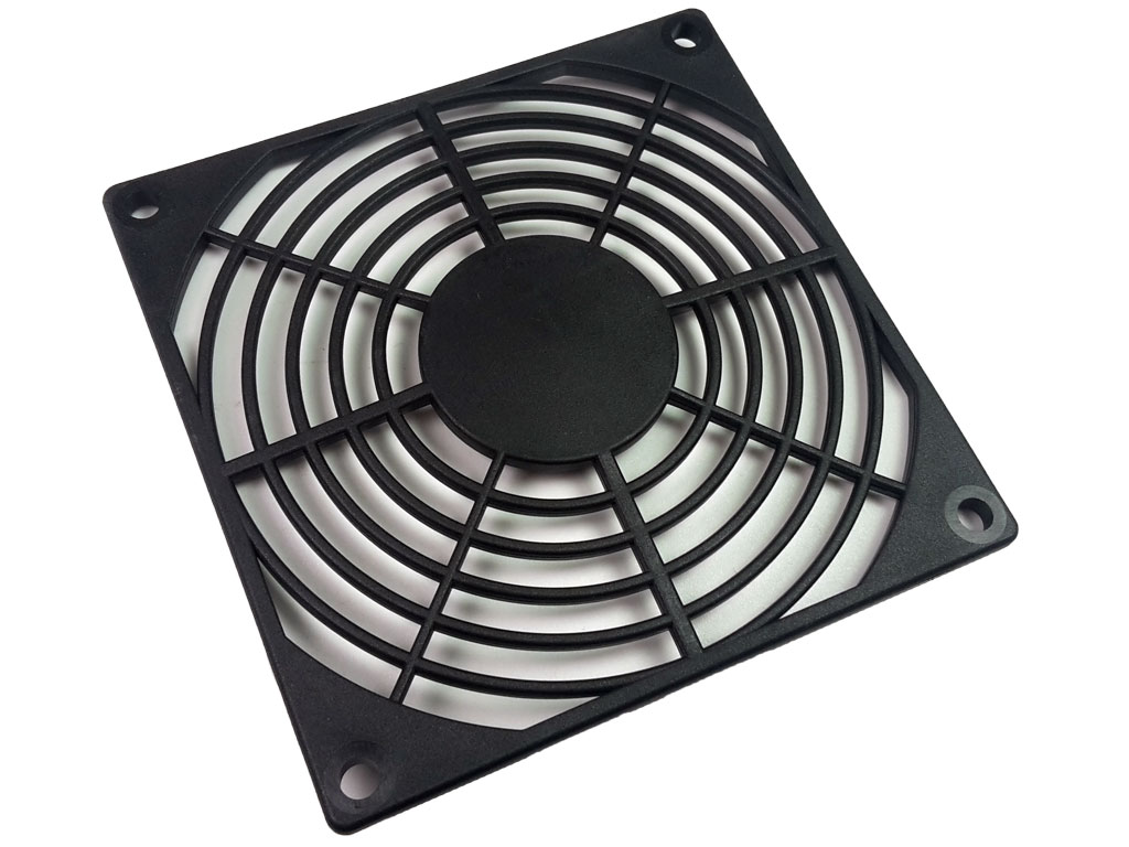Mřížka ventilátoru, plastová 92x92mm PB-09