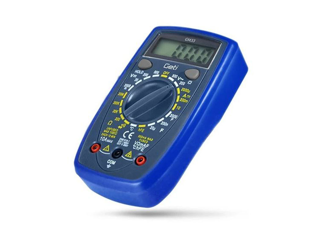 Multimetr GETI GM33A