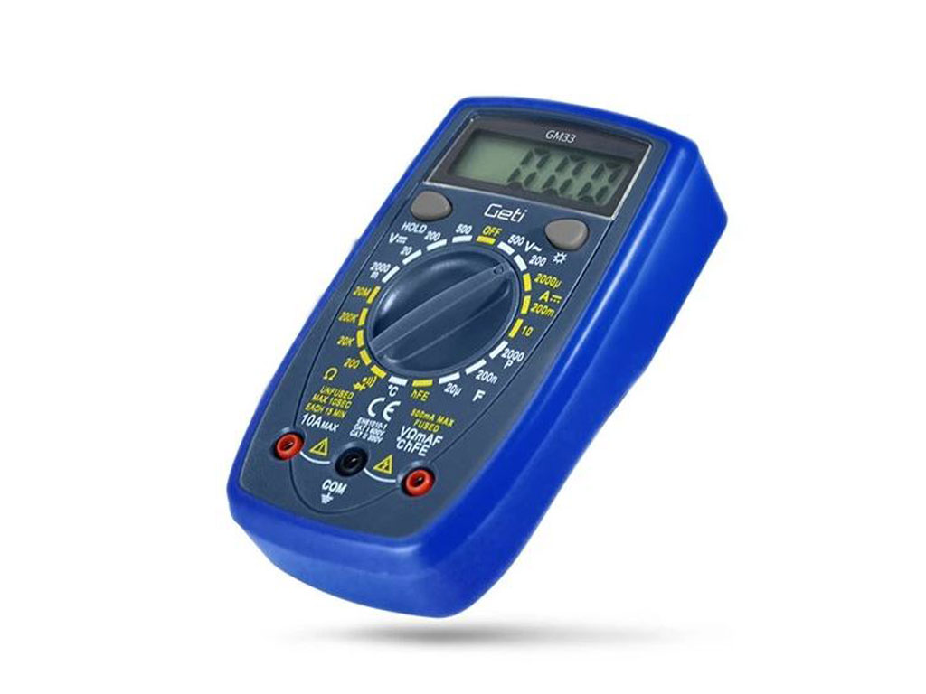 Multimetr GETI GM33C