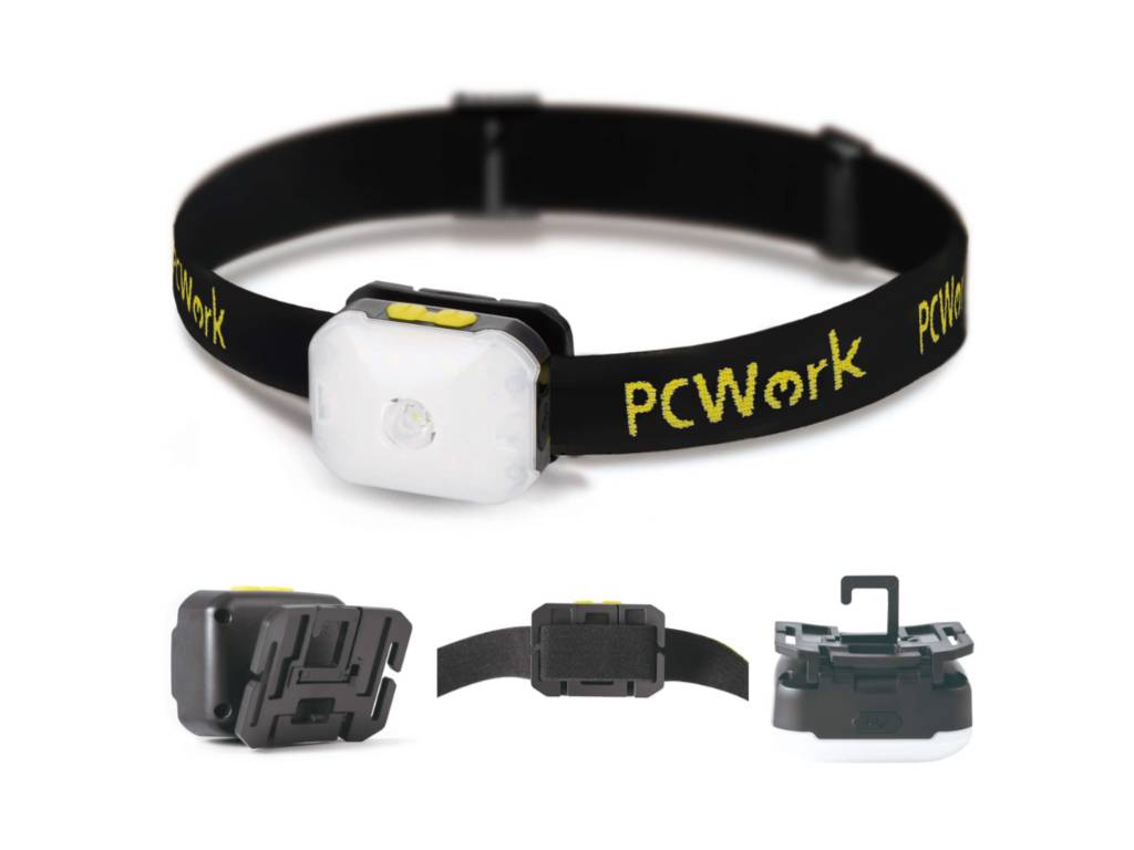 Nabíjecí LED čelovka PCW12B 200 lm, USB-C, IPX4, režim pro omezení lákání hmyzu