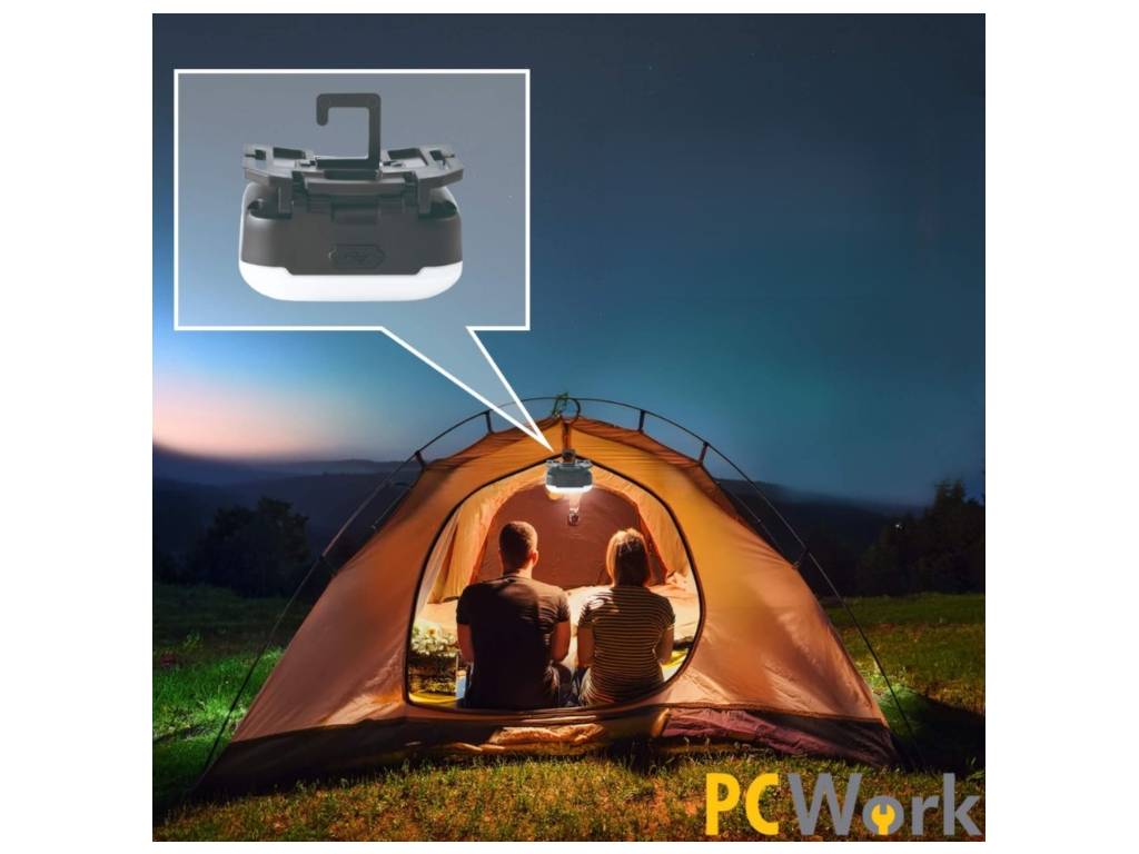 Nabíjecí LED čelovka PCW12B 200 lm, USB-C, IPX4, režim pro omezení lákání hmyzu