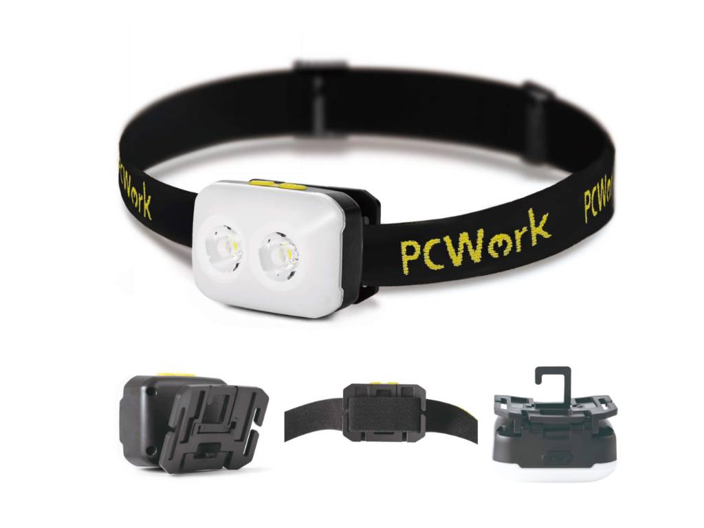 Nabíjecí LED čelovka PCW12C 380 lm, nabíjení USB-C, IPX4