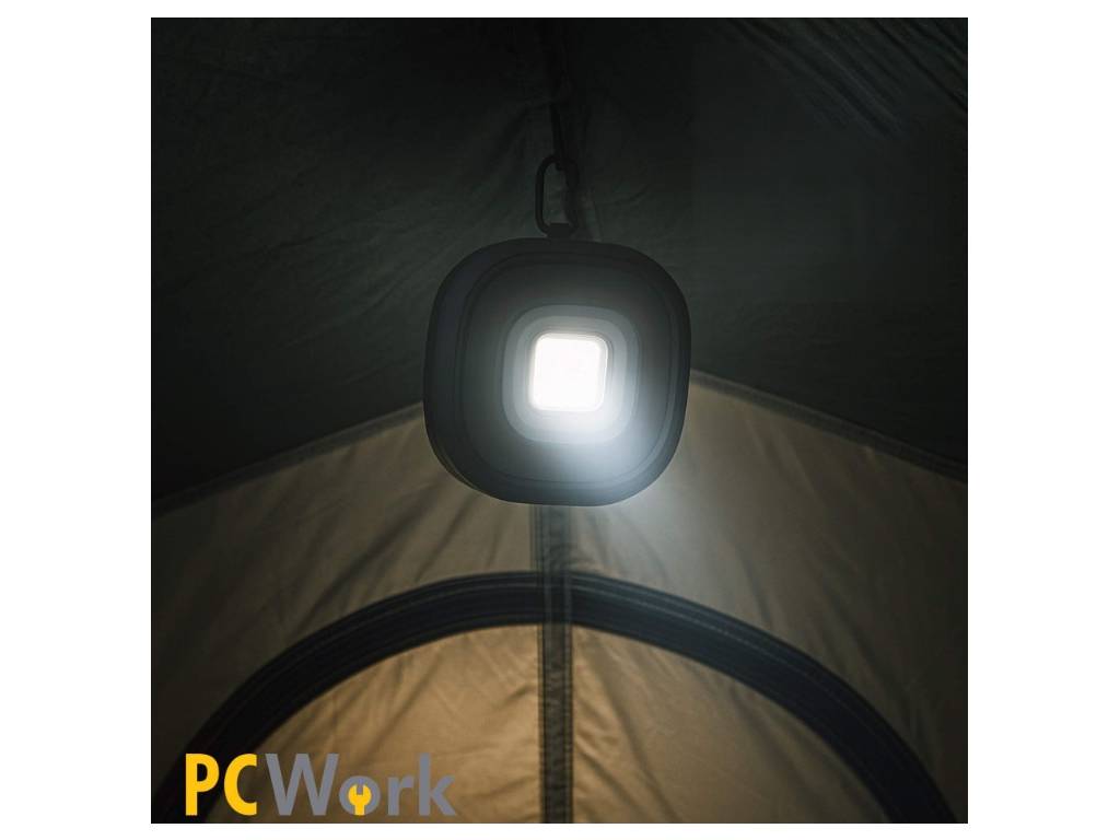 Nabíjecí LED kempingová svítilna PCW12J 450 lm s powerbankou, USB-C, IPX4