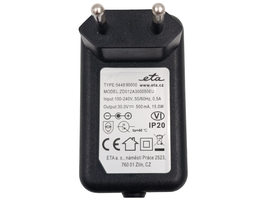 Nabíjecí adaptér tyčového vysavače Eta Rotelo 5448 ( ETA 5448 00040 )