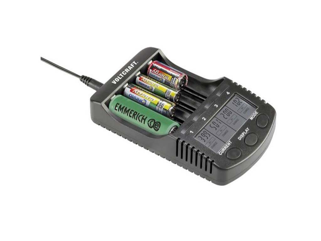 Nabíječka baterií VOLTCRAFT CC-2 nabíječka akumulátorů NiMH, NiCd, Li-Ion AA, AAA
