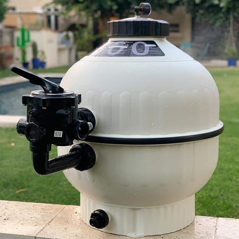 Nádoba filtrační CANTABRIC D 600,  14m3/hod, 11/2", pro boční ventil