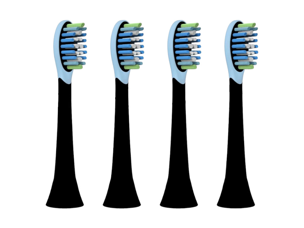 Náhradní hlavice sonického kartáčku Philips Sonicare Plaqua, černé - náhrada
