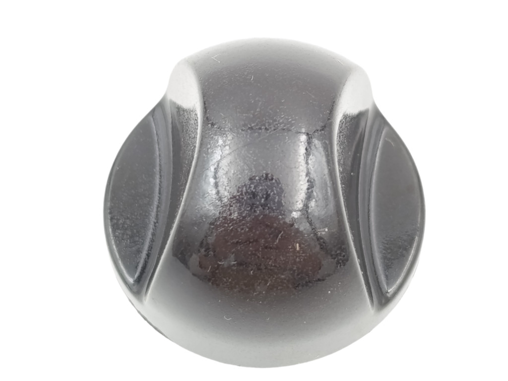 Náhradní knoflík ke sporáku Mora 2430, 3428, 3471, ovládací knoflík přepínače trouby + termostatu, hnědý 