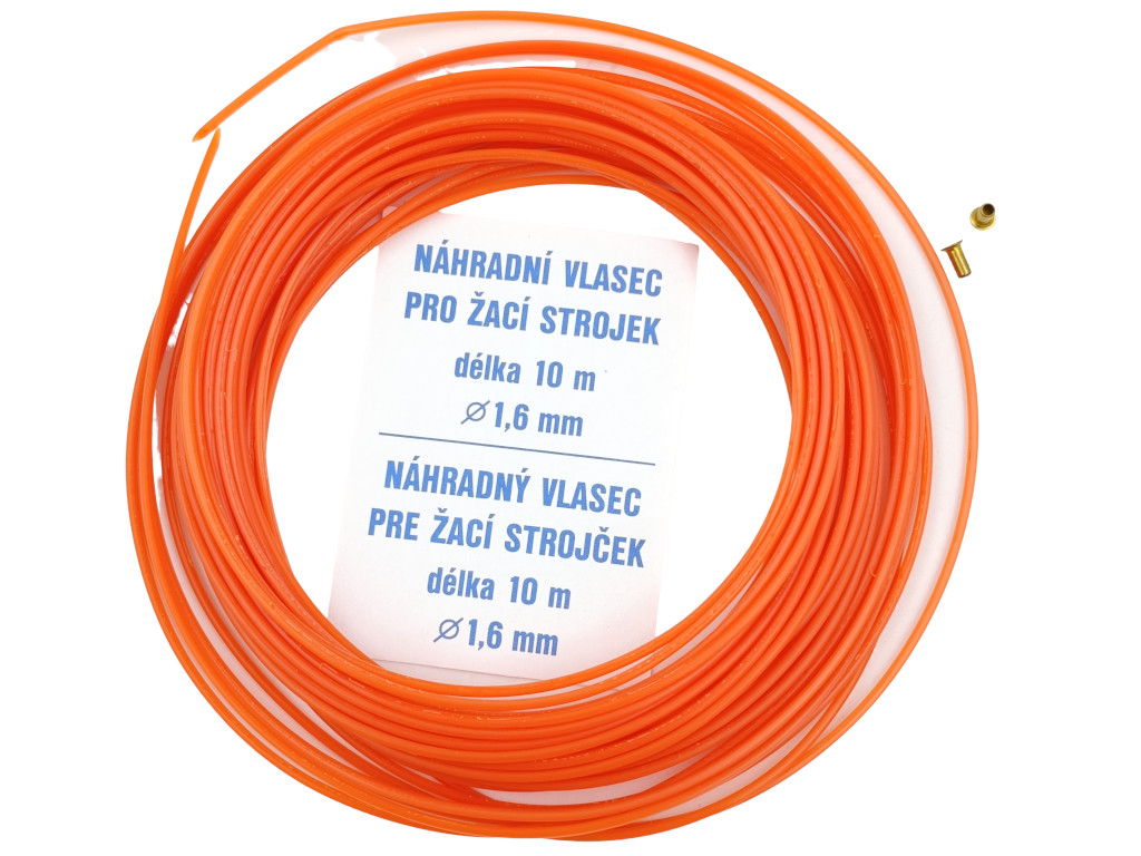Náhradní struna 1.6 mm strunová sekačka, vyžínač automatik NRE 011 Ergo Chornice, Diu Jevíčko