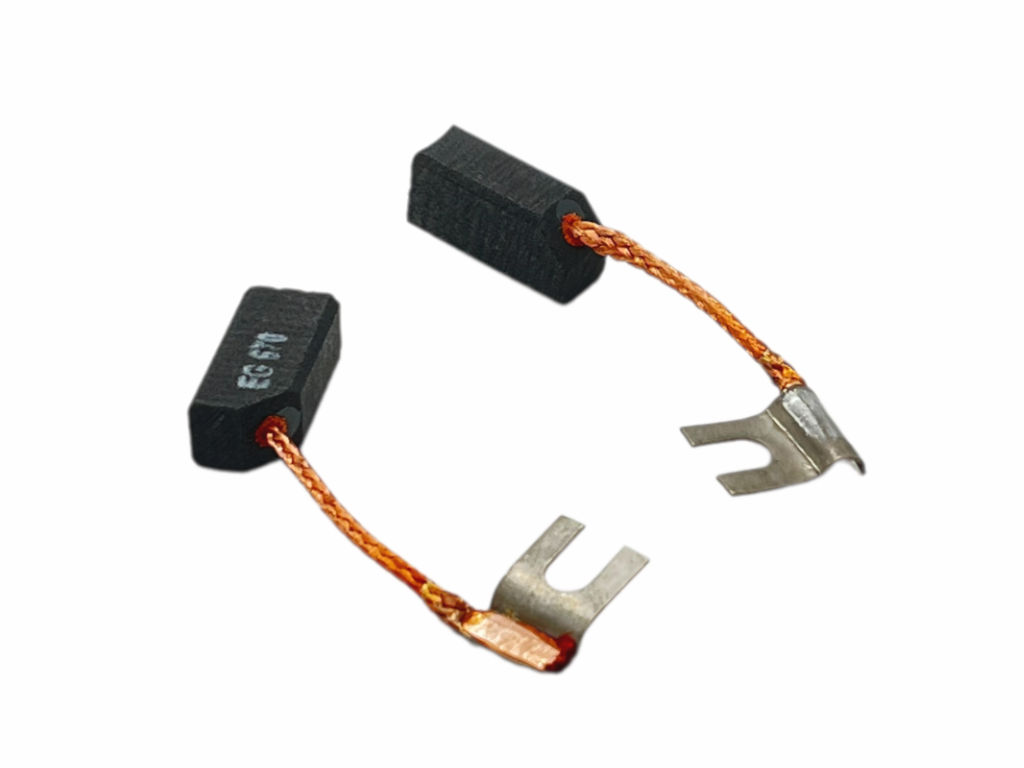 Náhradní uhlíky pro Narex 2ks, 8 x 10 x 20 mm, EB 512, EB 412, uhlíky do elektromotorů ručního nářadí Narex