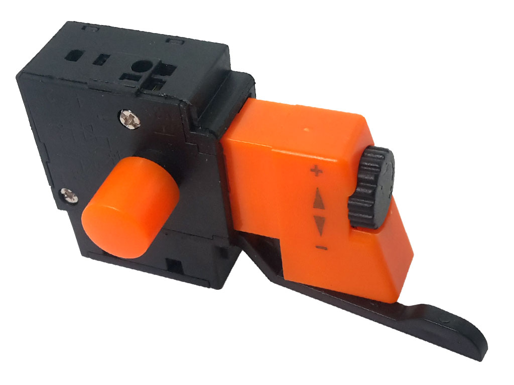 Náhradní vypínač vrtačky Narex s regulací otáček a přepínáním směru FA2-6/1BEK, vypínač na vrtačku