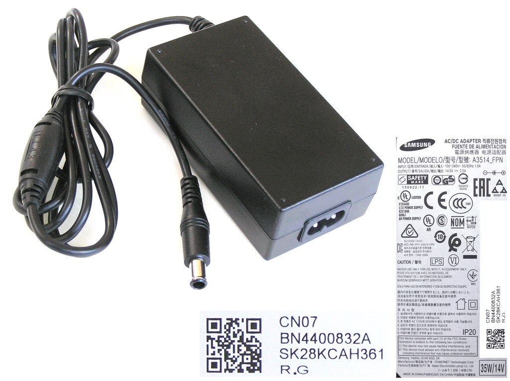 Napaječ pro monitory A3514-FPN Samsung  14V / 2.5A / BN44-00832A