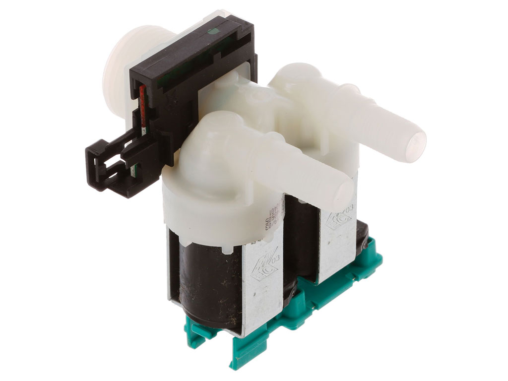 Napouštěcí ventil dvoucestný s průtokoměrem praček Bosch Siemens -  náhrada