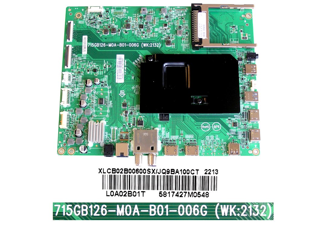 OLED modul základní deska Philips XLCB02B00600SX/JQ9BA100CT / Main board assy 715GB126-M0A-B01-006G / 715GB126-M0G-B00-006G / 703TQLPL130