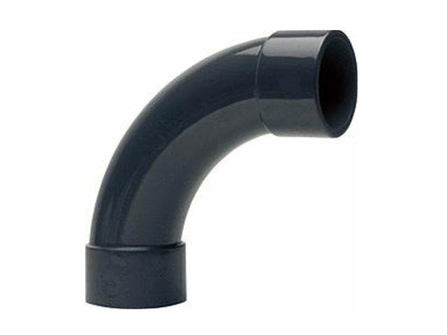 Oblouk 90st. lepící PVC        D 040