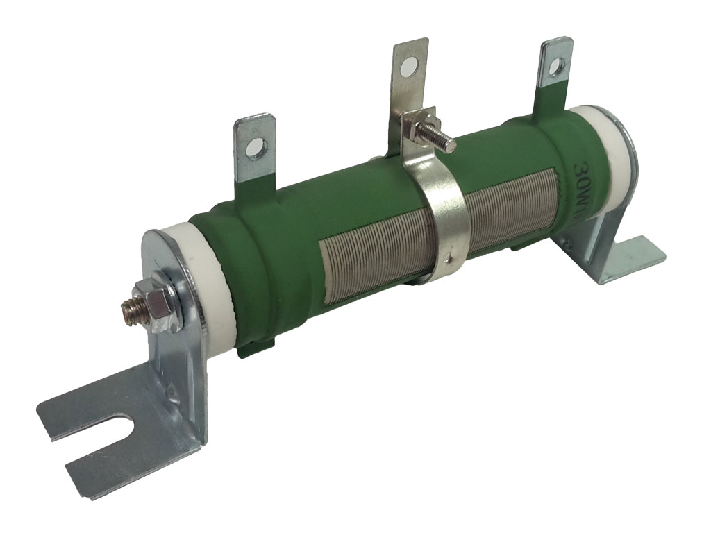 Odporový dělič, přepínání rychlosti chodu ventilátoru akumulaček 1,0k ( 2 x 500ohm ) ohm 30W