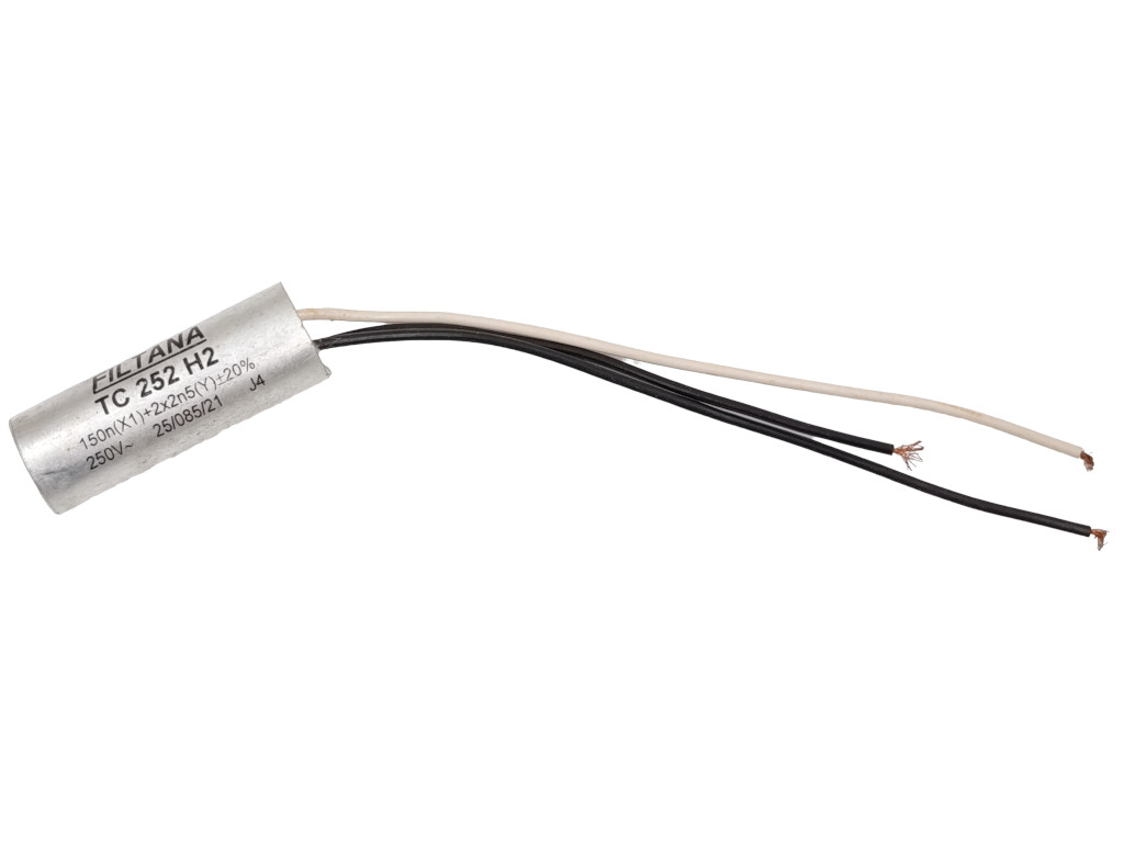 Odrušovací kondenzátor TC252 H2 150nF X1 + 2 x 2.5nF  ( ETA 9846 00715 )
