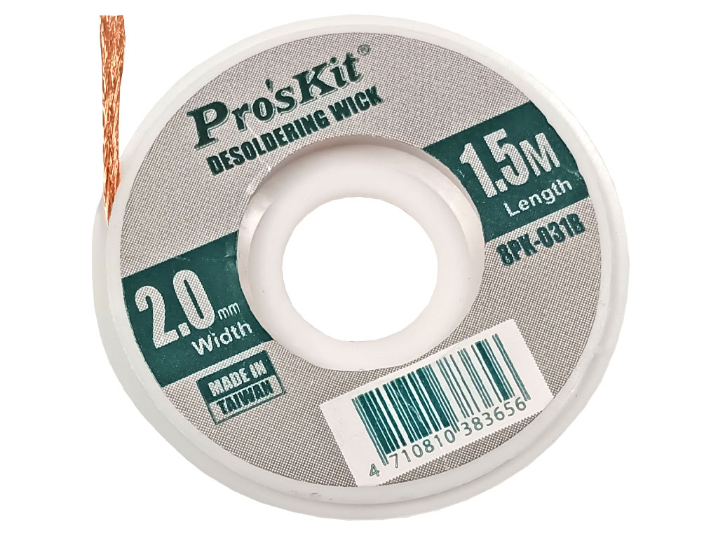 Odsávací lanko 2.0mm x 1.5m ProsKit 8PK-031B