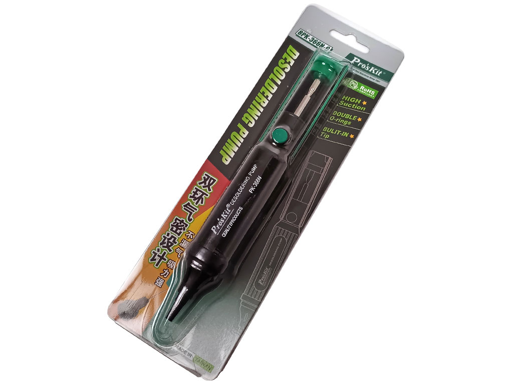 Odsávačka cínu ProsKit 8PK-366N-G