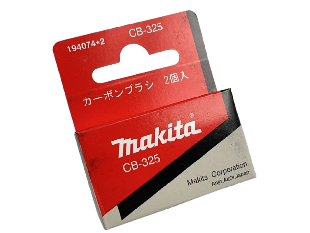 Originální uhlíkové kartáče Makita CB-325 (pár) 4.9 × 11 × 15.8 mm, 194074-2 