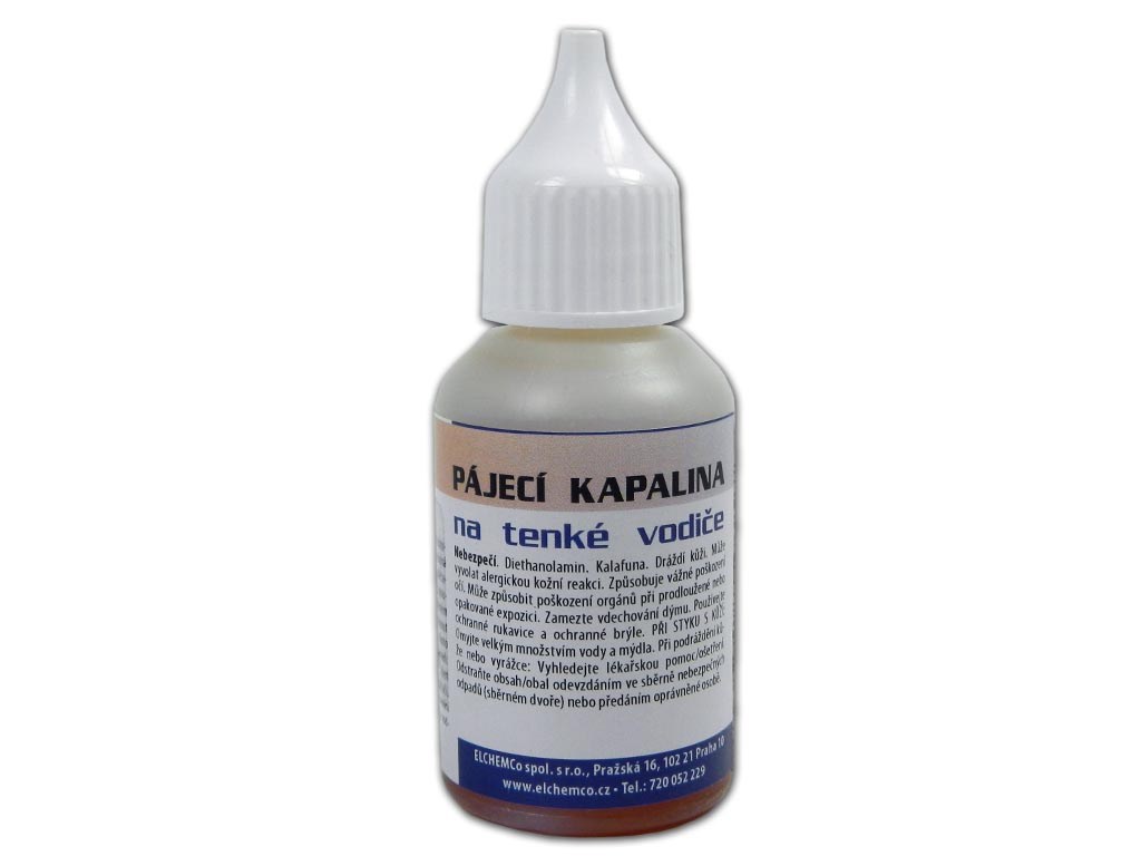 Pájecí kapalina na tenké vodiče 30ml