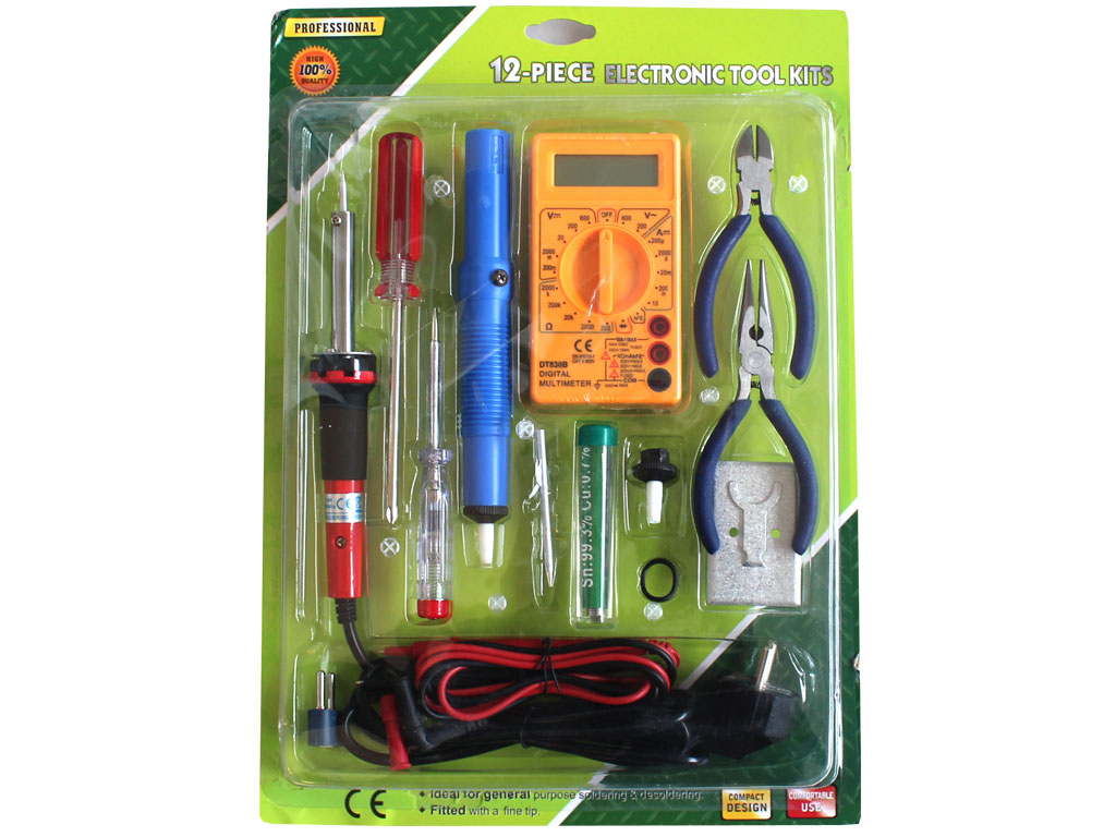 Pájecí sada nářadí ZD-920D 12 v 1 