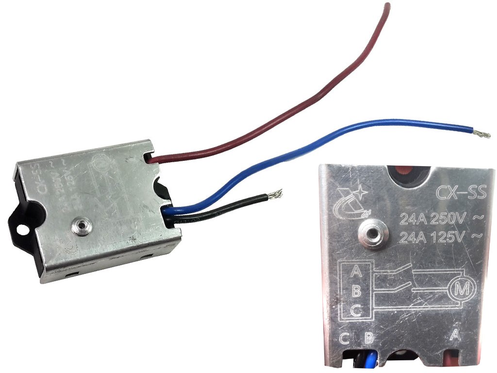 Parkside PWS 230 A1 modul soft start, plynulý rozběh motoru RT230-12A 