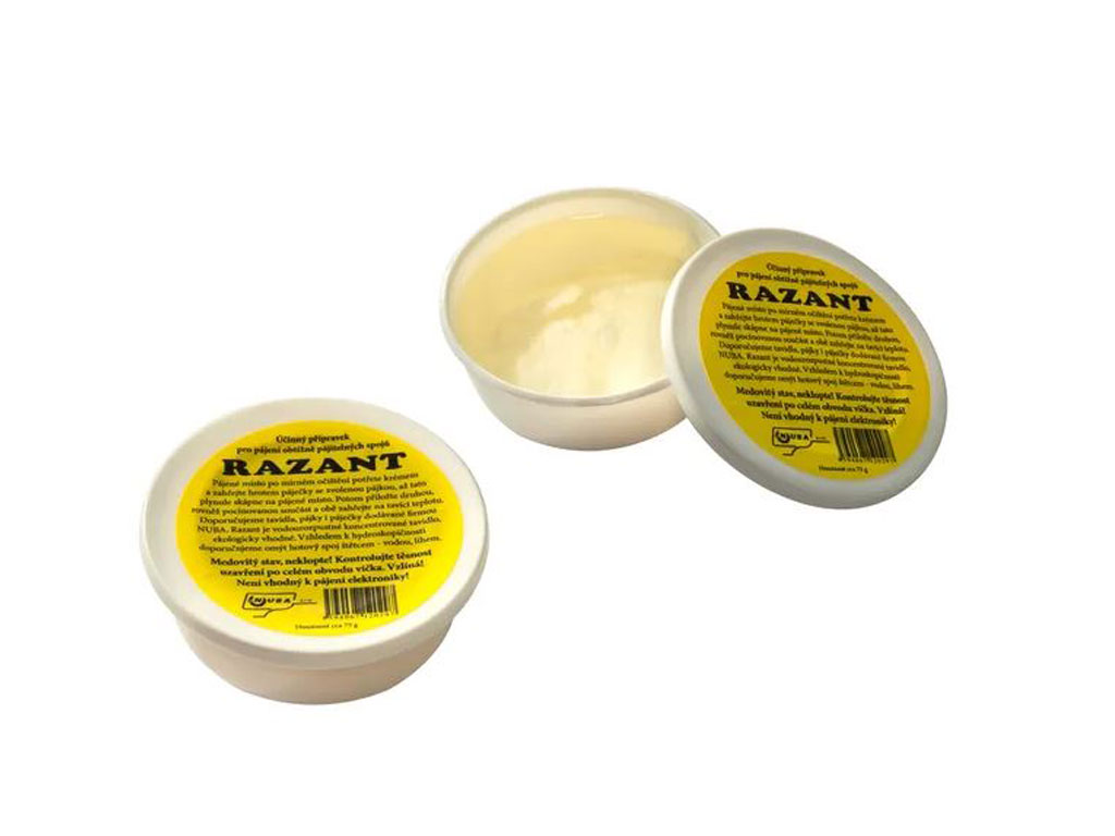 Pasta pájecí RAZANT 75g na obtížně pájitelné spoje