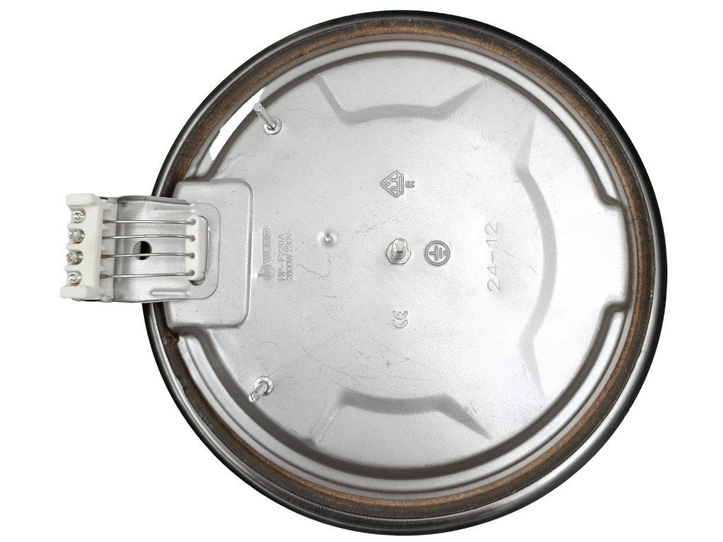 Plotna litinová 225mm 2600W, 230V s omezovačem