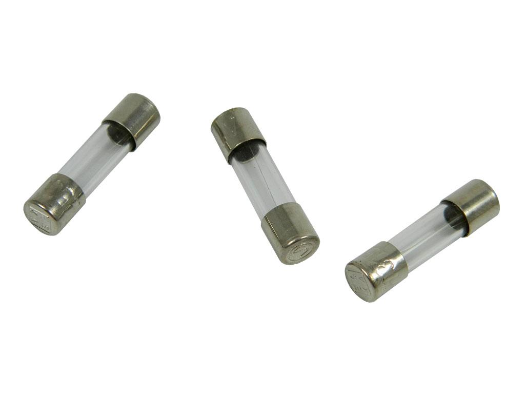 Pojistka skleněná 250V 6,3A F, 5 x 20mm