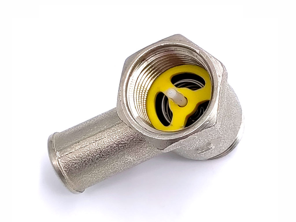 Pojistný ventil 1/2" 6 bar, vnitřní - vnější závit, 40mm délka