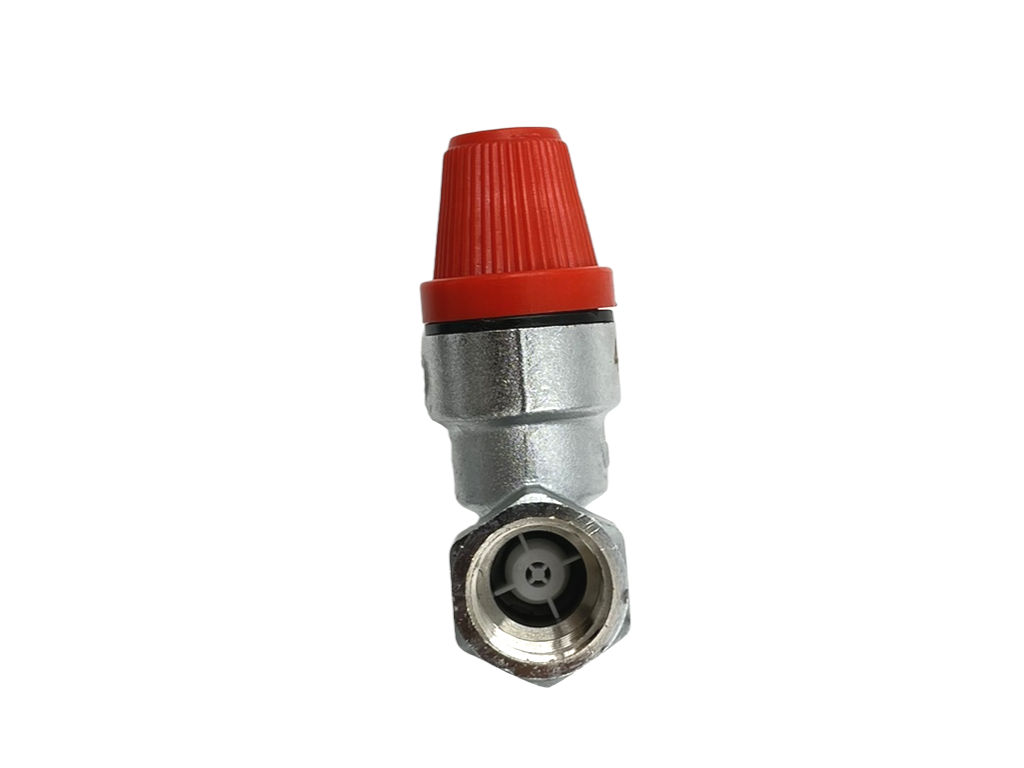 Pojistný ventil 1/2" 6 bar, vnitřní - vnější závit, 48mm délka