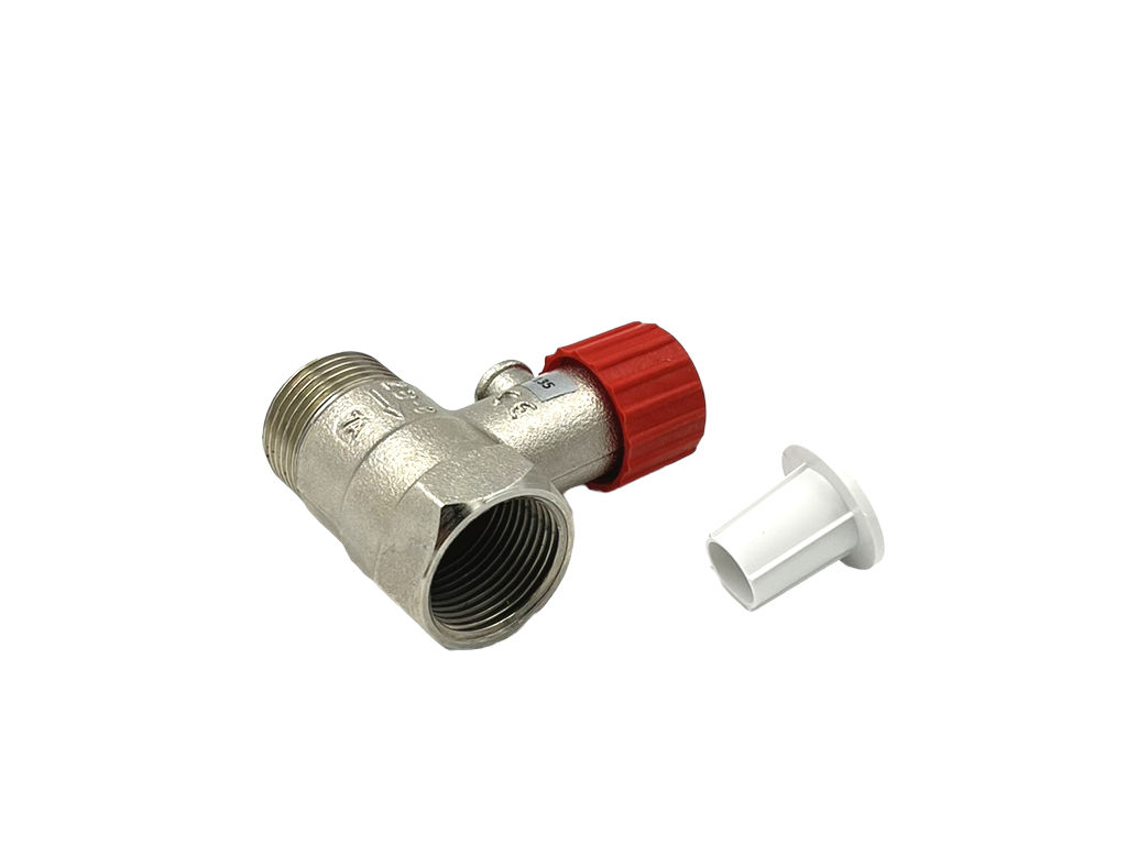 Pojistný ventil 3/4" 6,7 bar, vnitřní - vnější závit, 50mm délka