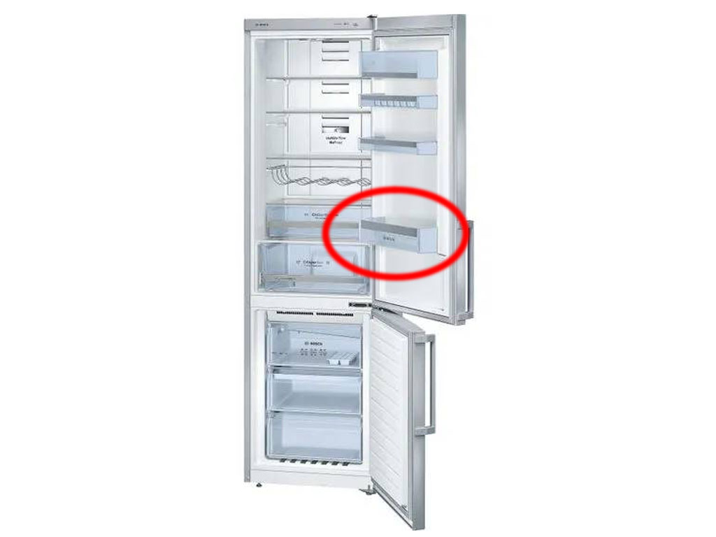 Police dveří na lahve lednice 00744473 BOSCH / SIEMENS - druhá jakost