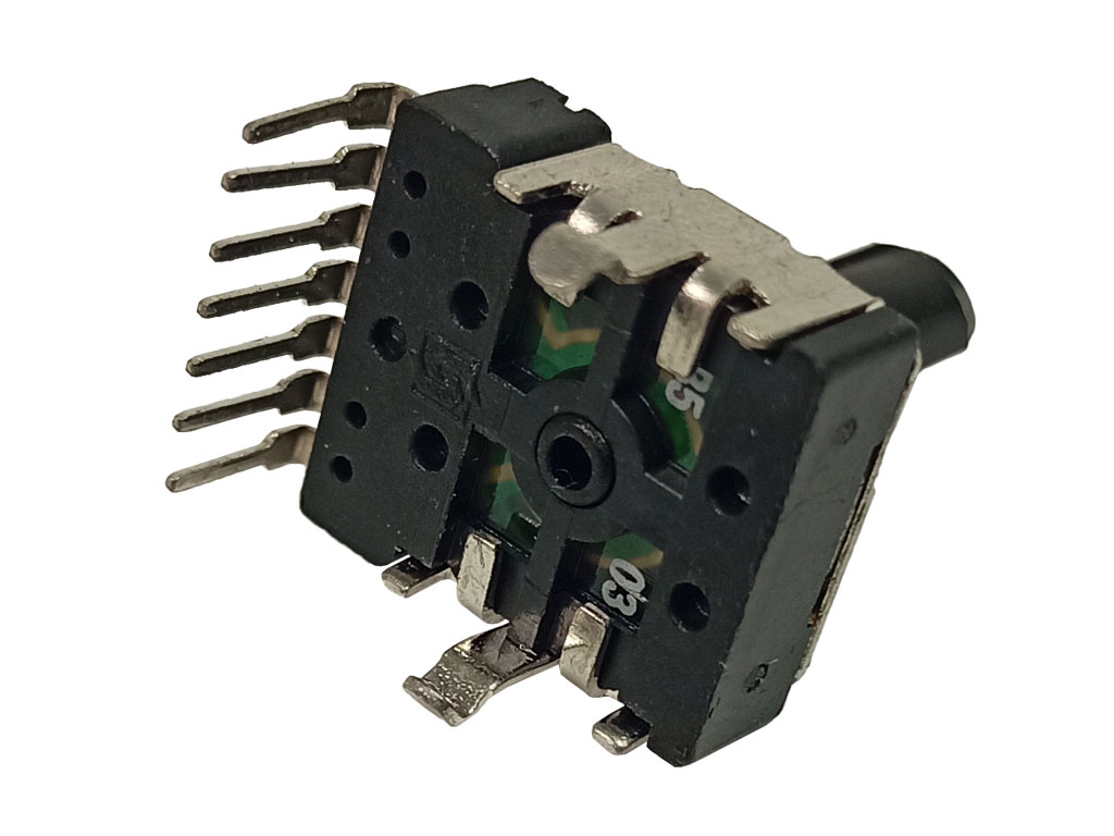 Potenciometr stereo otočný 50k / B č.33