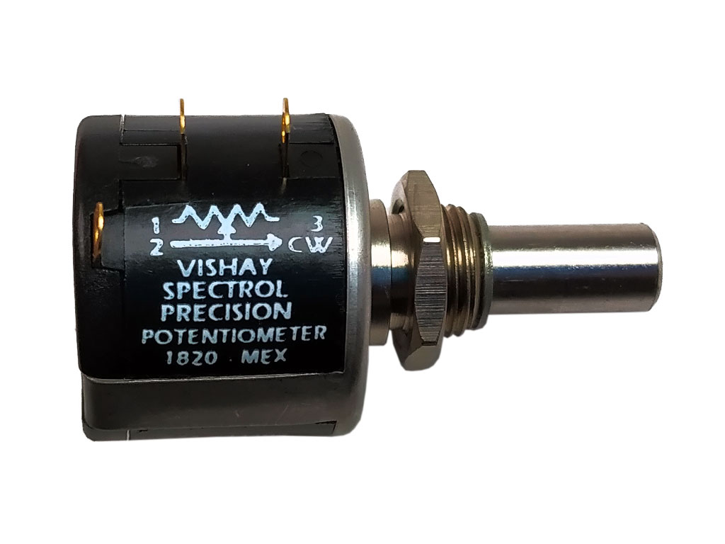 Potenciometr víceotáčkový 1k / 2W model VISHAY 534, 534-1k00