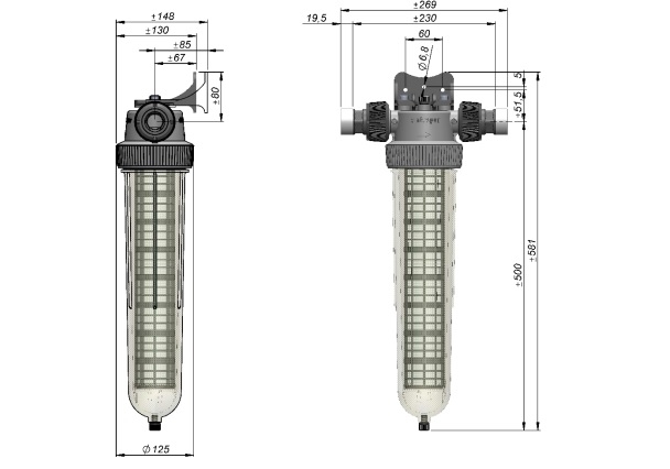 Potrubní filtr na vodu Cintropur NW32         11/4"