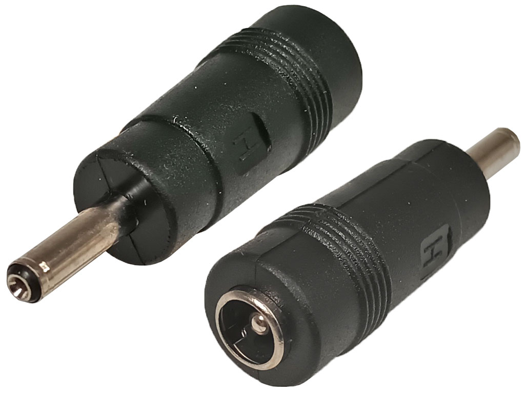 Přechodka napájecí konektor HSWA 5.5 x 2.1 mm na 3.5 x 1.1 mm